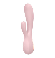 Смарт вібратор-кролик Satisfyer Mono Flex Mauve, 2 мотори, керування через інтернет