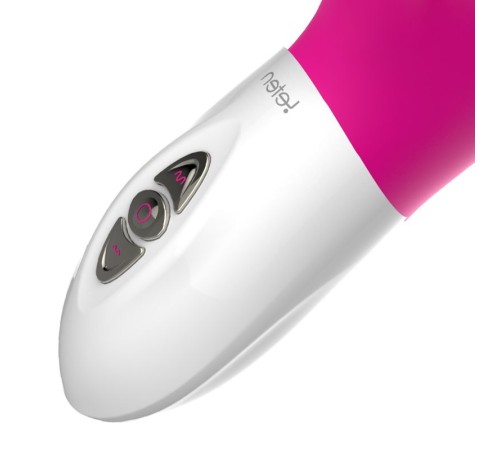 Пульсатор-кролик Leten Vibrator Realistic з підігрівом і вібрацією кліторального відростка