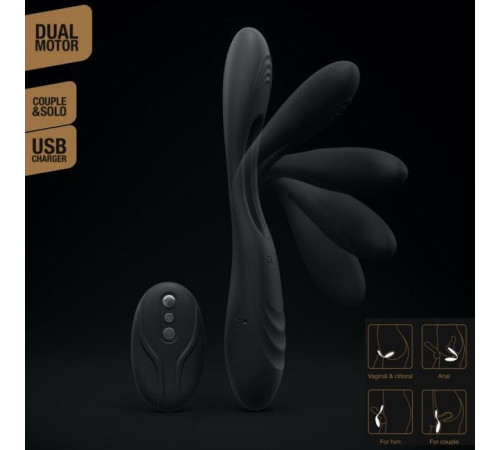 Вібратор для пар Dorcel MULTI JOY з пультом ДК