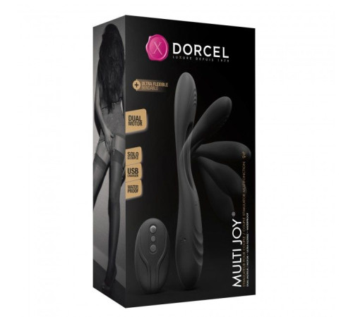 Вібратор для пар Dorcel MULTI JOY з пультом ДК