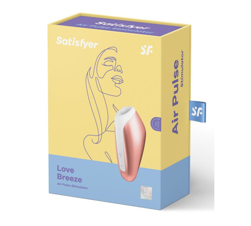 Мініатюрний вакуумний стимулятор Satisfyer Love Breeze Copper