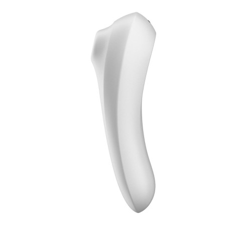 Смарт-вібратор та вакуумний стимулятор 2в1 Satisfyer Dual Pleasure White