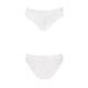 Трусики з широкою гумкою і мереживом Passion PS001 PANTIES L, white