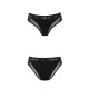 Трусики з прозорою вставкою Passion PS002 PANTIES L, black