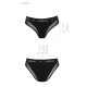 Трусики з прозорою вставкою Passion PS002 PANTIES M, black