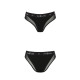 Трусики з прозорою вставкою Passion PS002 PANTIES M, black