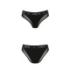 Трусики з прозорою вставкою Passion PS002 PANTIES XL, black