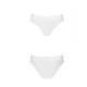 Трусики з прозорою вставкою Passion PS002 PANTIES XL, white