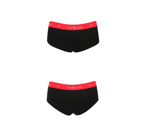 Трусики-шортики Passion PS003 PANTIES XL, black