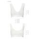 Спортивний топ з еластичної бавовни Passion PS005 TOP M, white