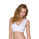 Спортивний топ з еластичної бавовни Passion PS005 TOP M, white