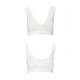 Спортивний топ з еластичної бавовни Passion PS005 TOP S, white