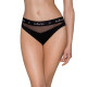 Трусики з прозорою вставкою Passion PS006 PANTIES M, black