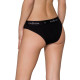 Трусики з прозорою вставкою Passion PS006 PANTIES M, black