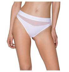 Трусики з прозорою вставкою Passion PS006 PANTIES M, white