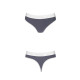 Спортивні трусики-стрінги Passion PS007 PANTIES M, dark grey