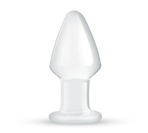 Скляна анальна пробка Gildo Glass Buttplug No. 25