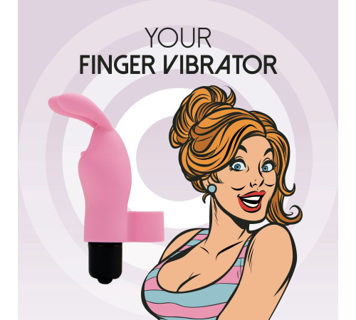 Вібратор на палець FeelzToys Magic Finger Vibrator Pink