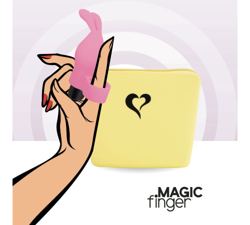 Вібратор на палець FeelzToys Magic Finger Vibrator Pink