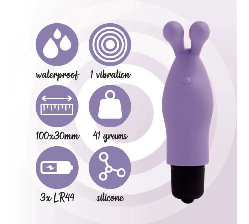 Вібратор на палець FeelzToys Magic Finger Vibrator Purple