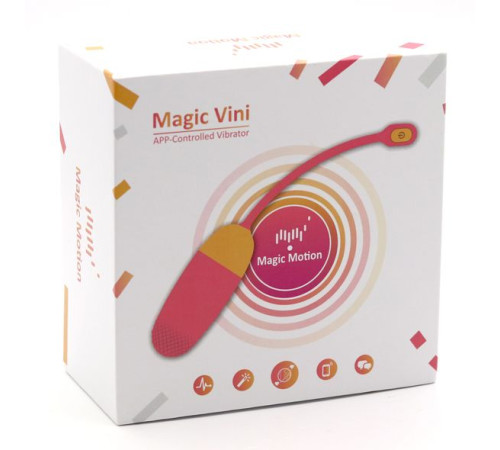 Смарт-віброяйце Magic Motion Vini Orange, керування зі смартфона