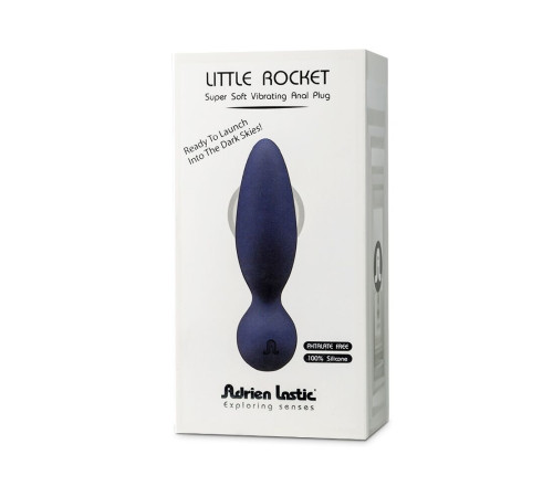 Анальна вібропробка Adrien Lastic Little Rocket макс. діаметр 3,5 см, soft-touch