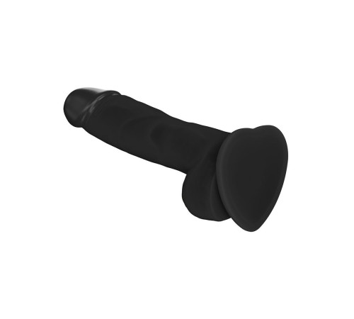 Реалістичний фалоімітатор Strap-On-Me SOFT REALISTIC DILDO Black - Size L