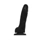 Реалістичний фалоімітатор Strap-On-Me SOFT REALISTIC DILDO Black - Size L