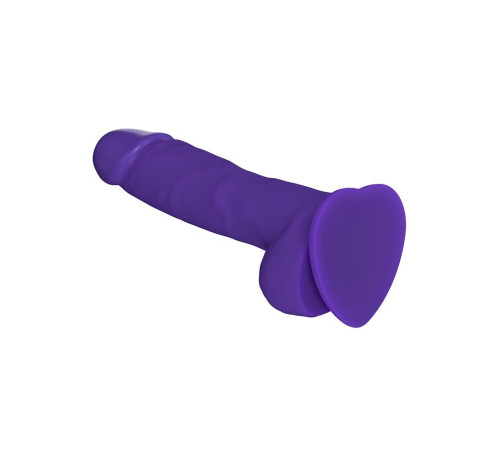 Реалістичний фалоімітатор Strap-On-Me SOFT REALISTIC DILDO Violet - Size XL