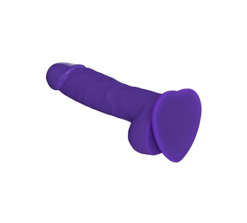 Реалістичний фалоімітатор Strap-On-Me SOFT REALISTIC DILDO Violet - Size L