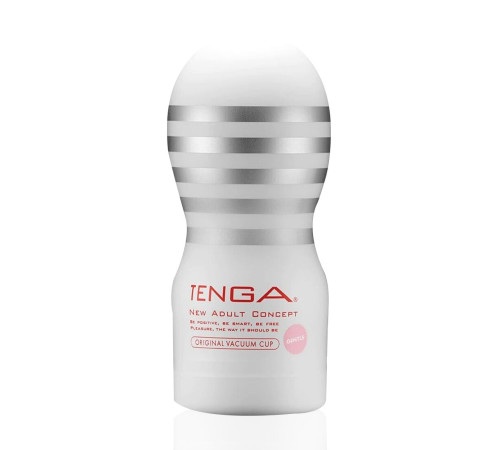 Мастурбатор Tenga Deep Throat (Original Vacuum) Cup (глибоке горло) Gentle з вакуумною стимуляцією