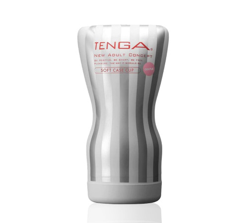 Мастурбатор Tenga Soft Case Cup (м’яка подушечка) Gentle стискуваний