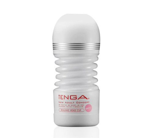 Мастурбатор Tenga Rolling Head Cup Gentle з інтенсивною стимуляцією головки