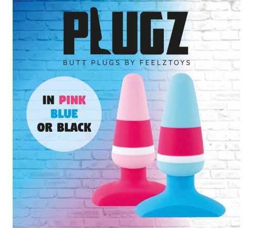 Анальна пробка FeelzToys - Plugz Butt Plug Colors Nr. 1