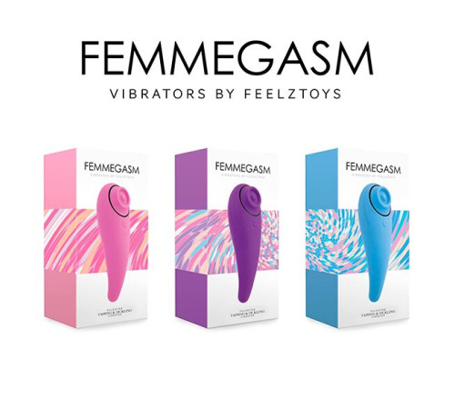 Пульсатор для клітора плюс вібратор FeelzToys - FemmeGasm Tapping & Tickling Vibrator Pink