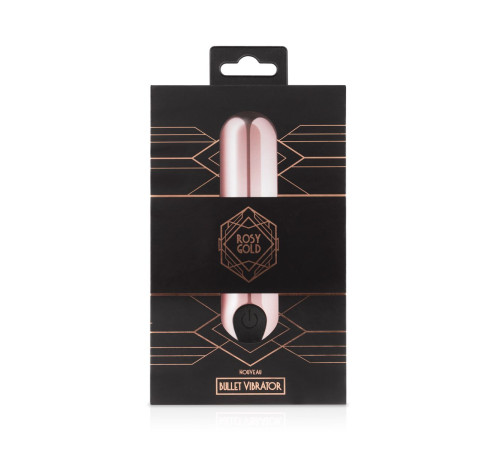 Віброкуля Rosy Gold — Nouveau Bullet Vibrator, перезаряджається