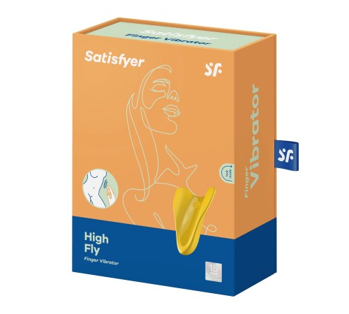 Вібратор на палець Satisfyer High Fly Yellow