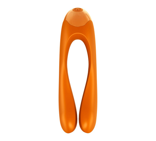 Вібратор на палець Satisfyer Candy Cane Orange