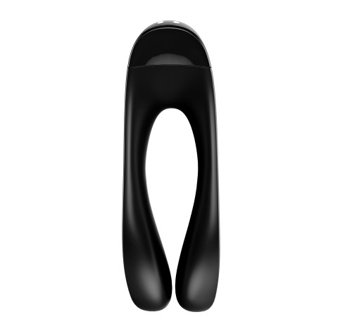 Вібратор на палець Satisfyer Candy Cane Black