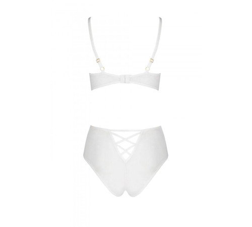 Еротичний комплект з малюнком Passion LOVELIA BIKINI L/XL, white