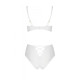 Еротичний комплект з малюнком Passion LOVELIA BIKINI L/XL, white