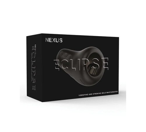 Мастурбатор Nexus Eclipse з вібрацією та стимуляцією головки