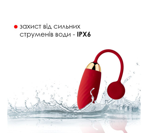 Віброяйце Svakom Ella Red