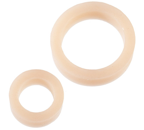 Набір ерекційних кілець Doc Johnson Platinum Premium Silicone — The C-Rings — White