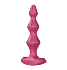 Анальний стимулятор-намистини з двома моторами Satisfyer Lolli-Plug 1 Berry