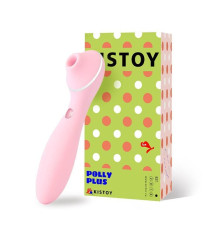 Вакуумний вібратор KISTOY Polly Plus Pink