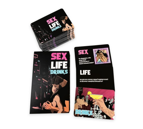 Настільна гра SEX LIFE DRINKS