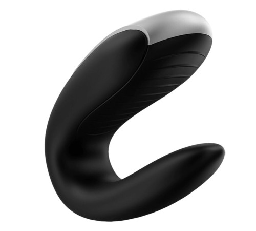 Смартвібратор для пар Satisfyer Double Fun (Black) з пультом ДК