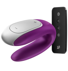 Смарт-вібратор для пар Satisfyer Double Fun (Violet) з пультом ДК