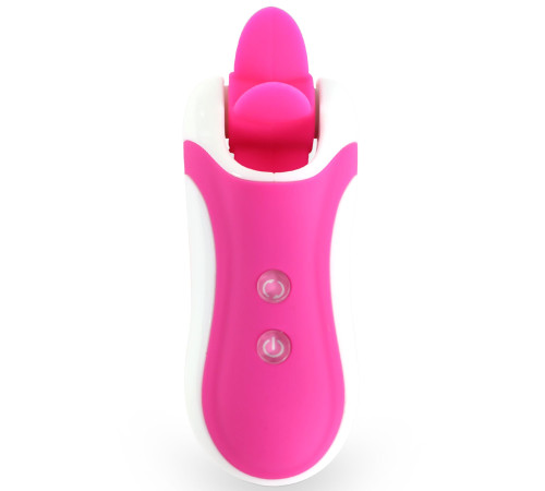 Стимулятор з імітацією оральних пестощів FeelzToys - Clitella Oral Clitoral Stimulator Pink